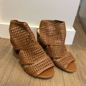 Lauren Conrad Tan Woven Sandals
